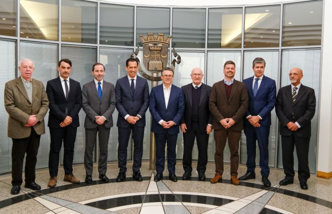 Presidente da FPF  na autarquia