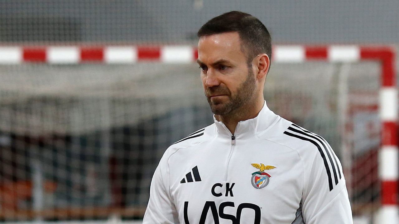 Cassiano Klein, treinador de futsal do Benfica