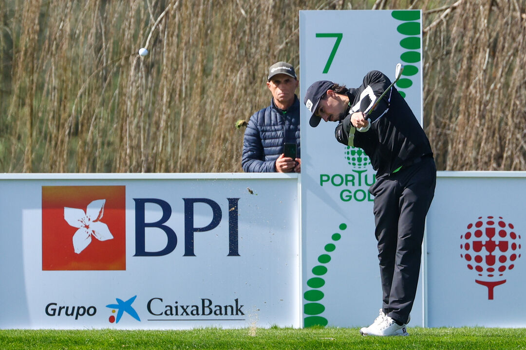 João Pereira, o melhor português, no top-10