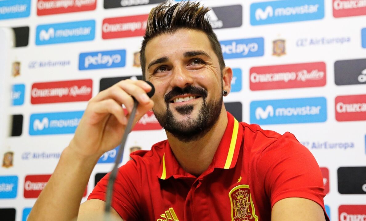 David Villa regressa ao Atlético de Madrid como dirigente