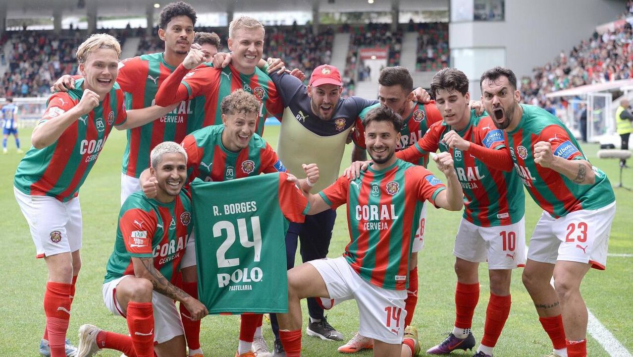 No jogo frente ao FC Porto B os jogadores do Marítimo dedicaram um golo a Rodrigo Borges 