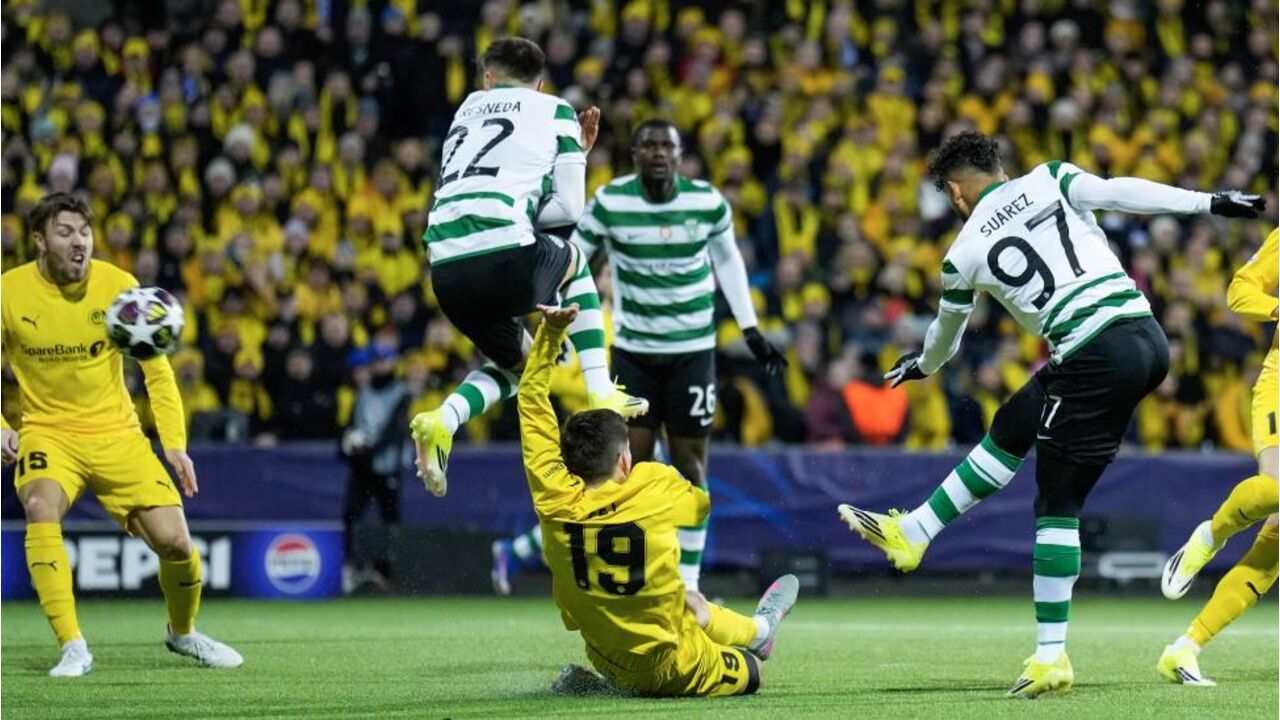 Luis Suárez no Bodo/Glimt-Sporting