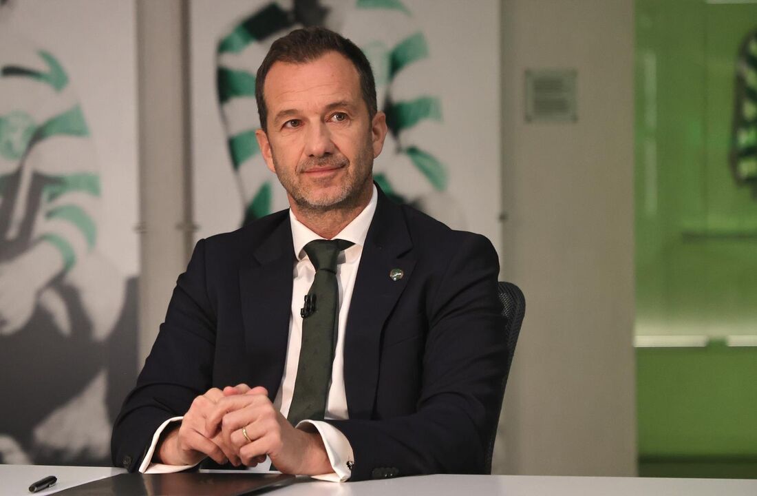 Frederico Varandas no debate com Bruno Sorreluz