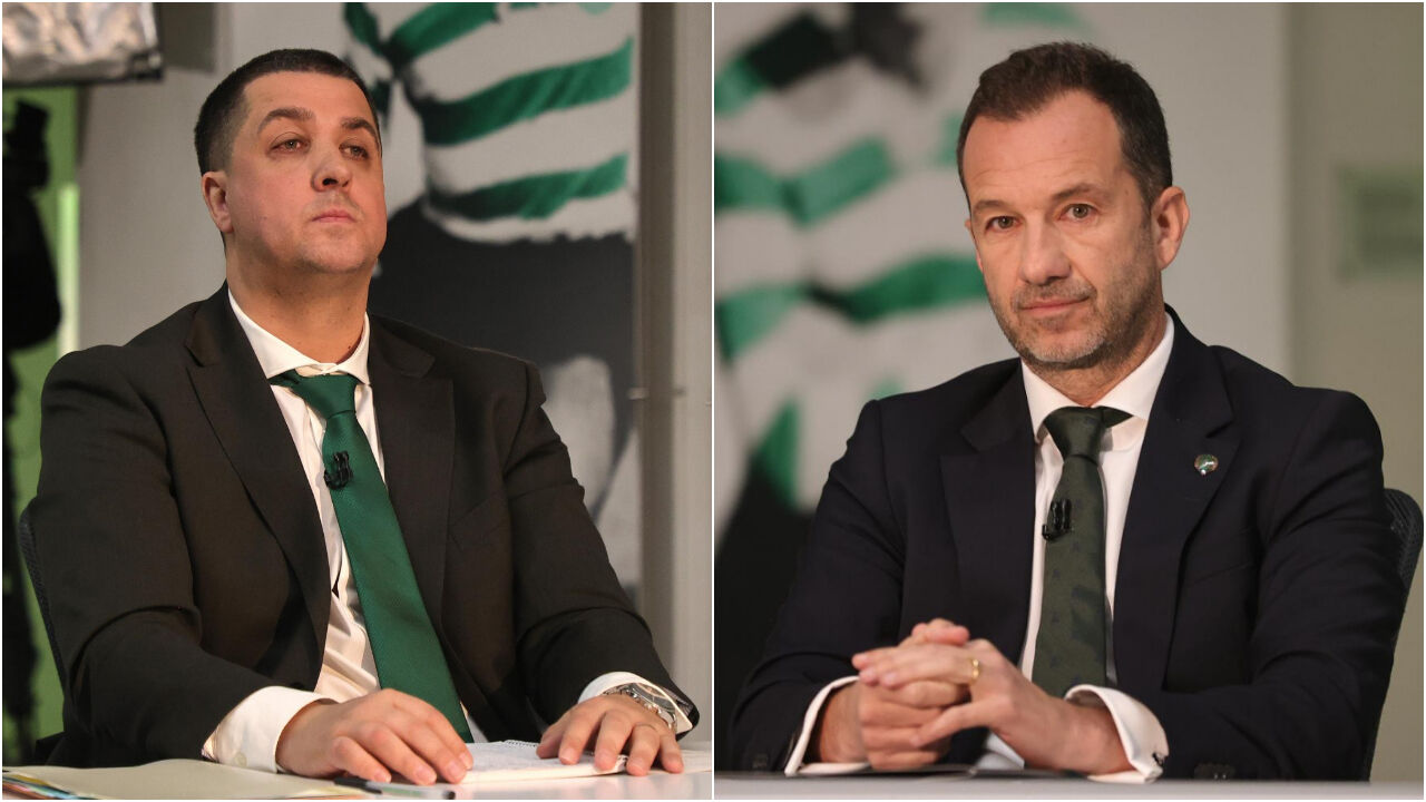 Bruno Sorreluz (lista A) e Frederico Varandas (lista B) concorrem às eleições do Sporting