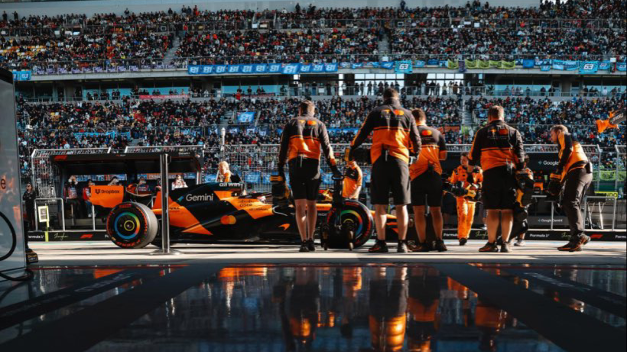 McLaren não iniciou o GP da China 2026