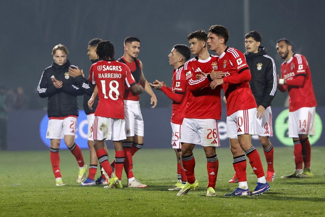 Benfica celebra reviravolta em Arouca