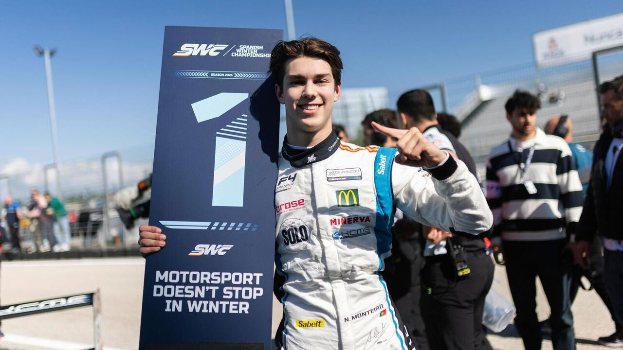 Noah Monteiro vence Spanish Winter Championship e segue as pisadas do pai