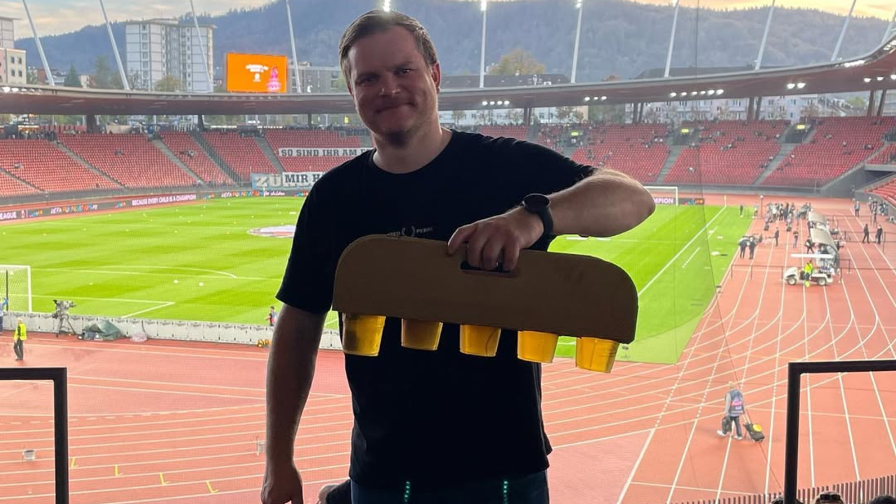 Magnus acompanha a equipa para todo o lado