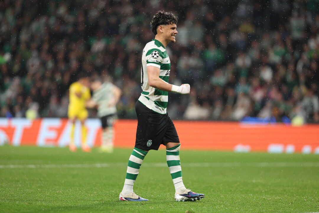 Maxi Araújo foi o melhor em campo no Sporting-Bodo/Glimt