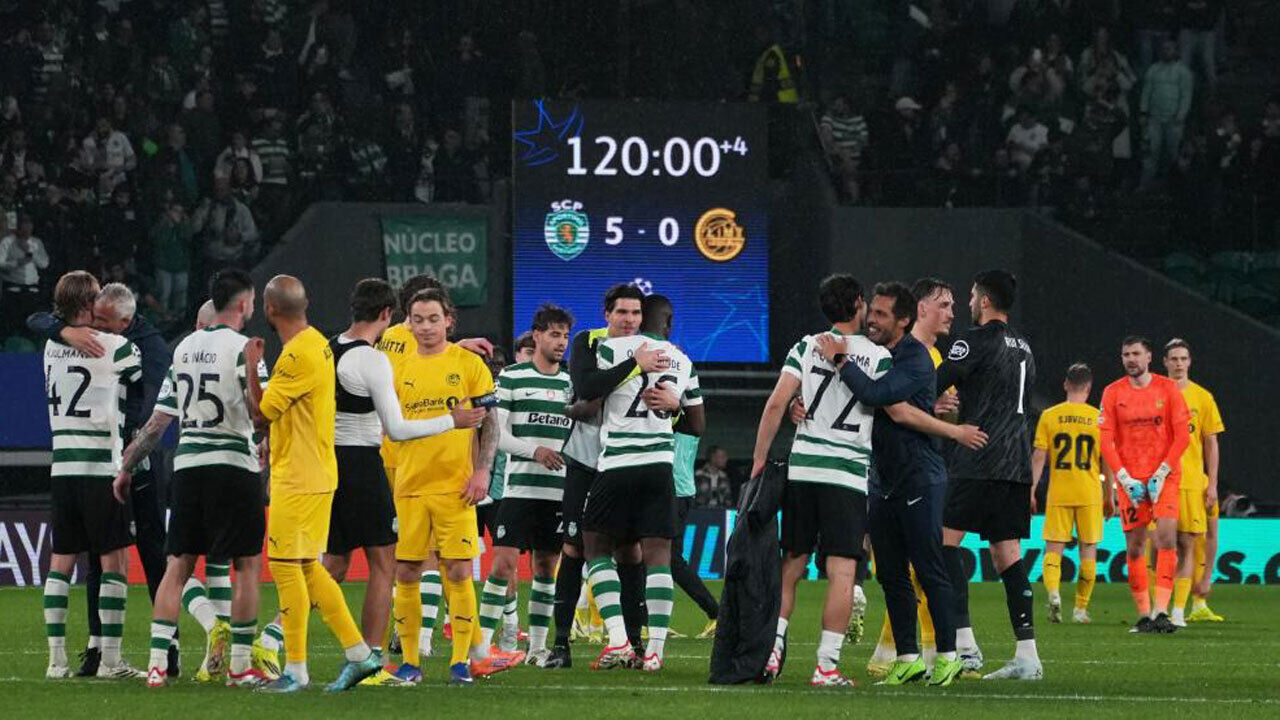 Sporting celevbra vitória frente ao Bodo