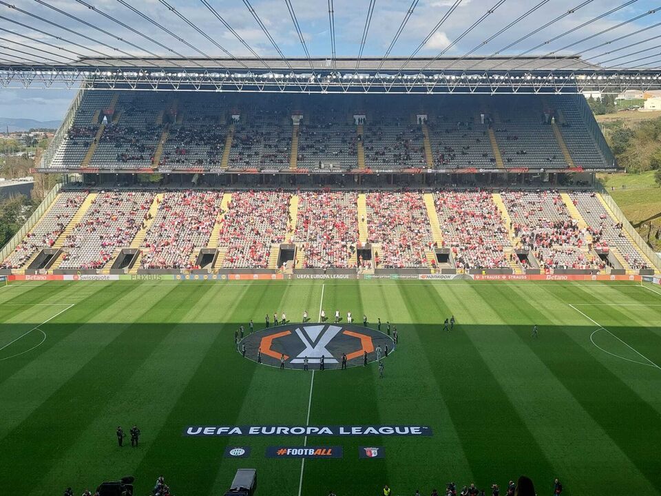 Estádio Municipal de Braga (Pedreira) no Sp. Braga-Ferencváros