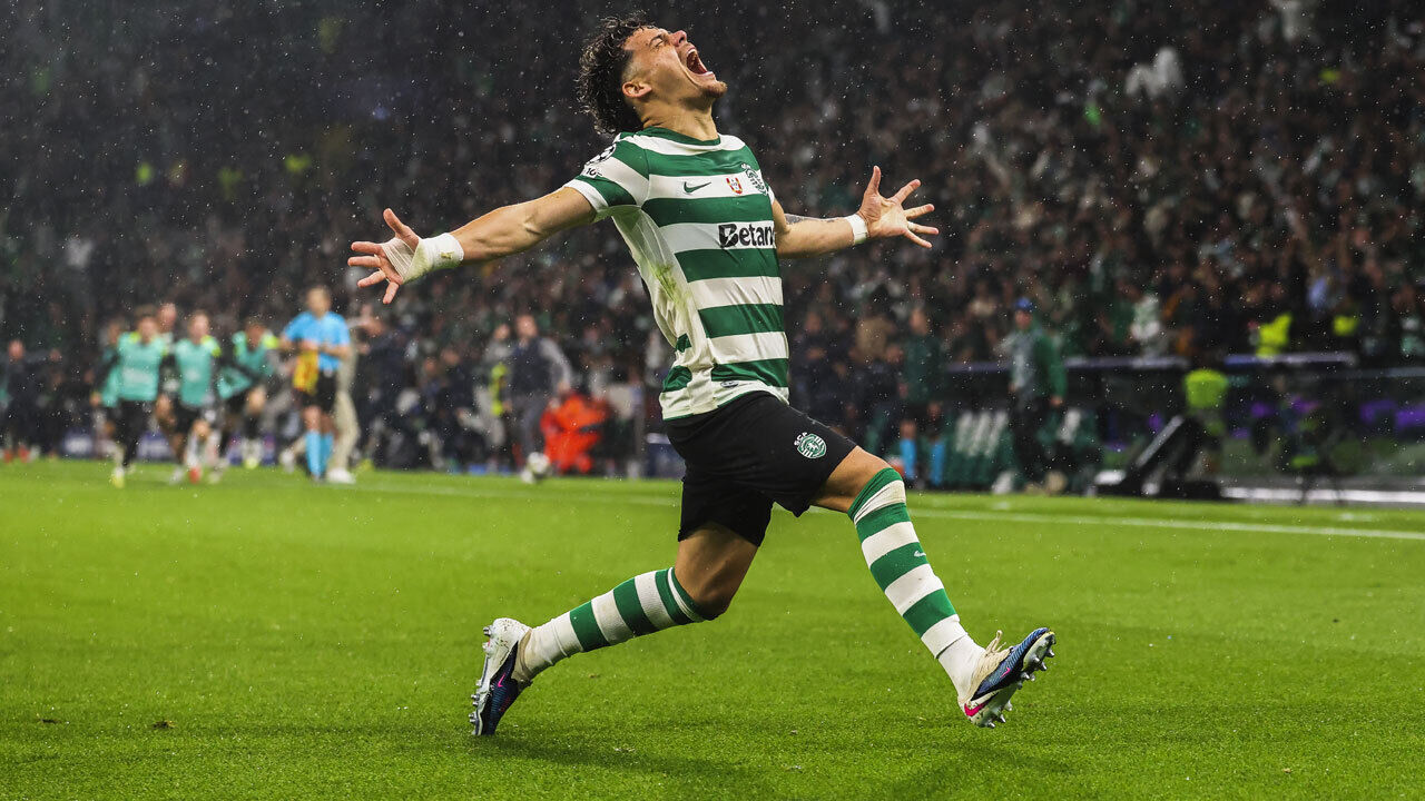 Maxi Araújo a festejar golo marcado ao Bodo