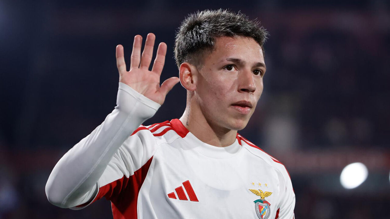 Prestianni está convocado para o próximo compromisso da seleção argentina