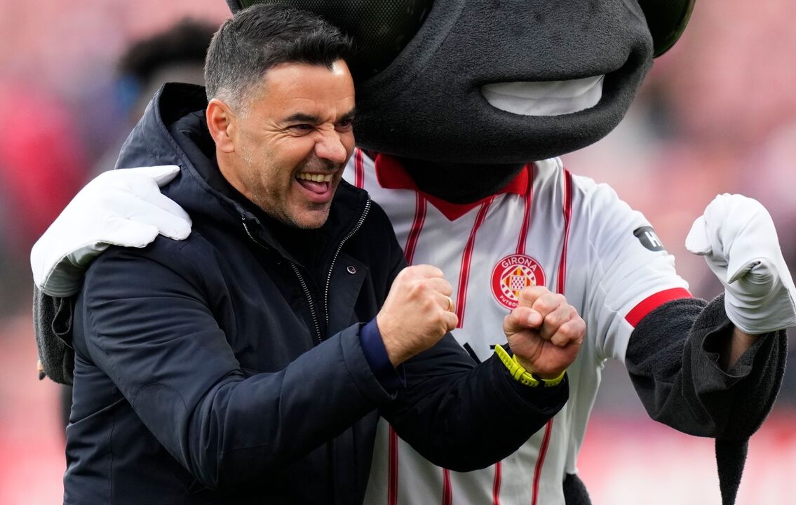 Míchel, treinador do Girona, ambiciona treinar o Manchester City