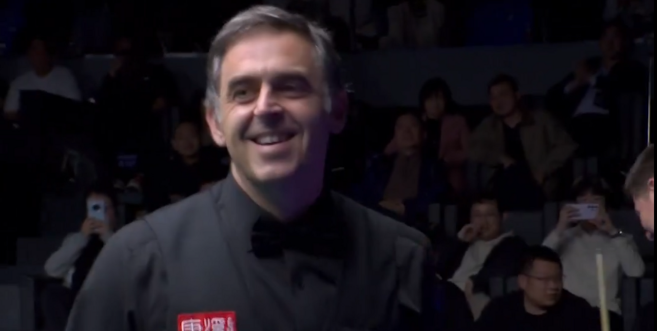 Ronnie O'Sullivan completa entrada de 153 pontos no World Open