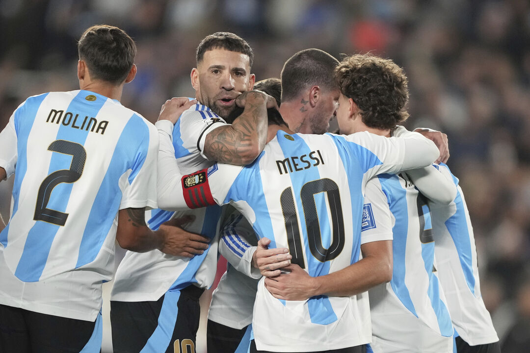 Seleção da Argentina marca mais um amigável