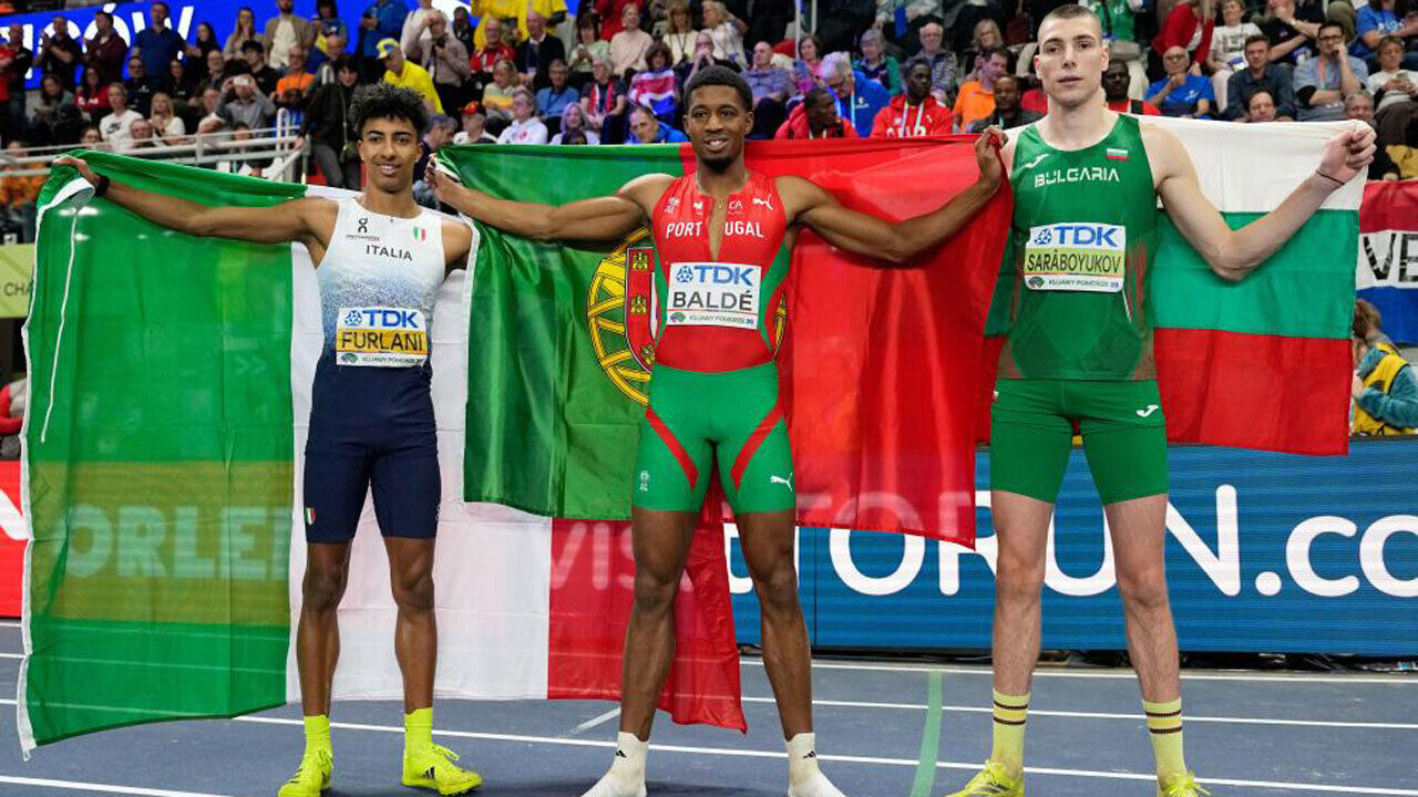 Gerson Baldé sagra-se campeão mundial do salto em comprimento de pista curta