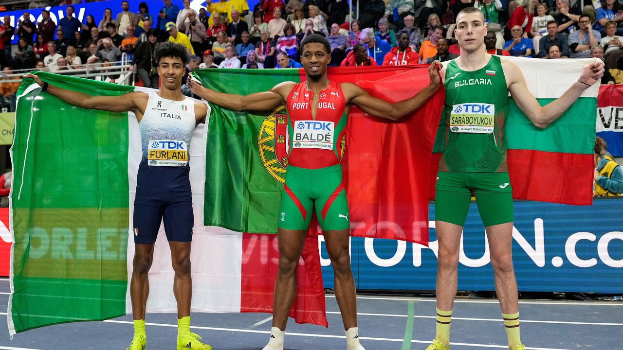 Atletas de Itália, Portugal e Bulgária celebram conquistas nos Mundiais de Torun