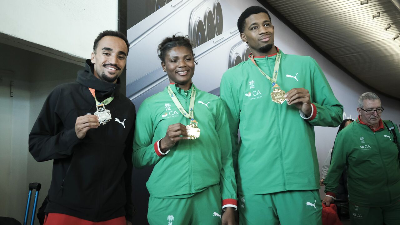 Atletas homenageados em Belém após apelo do presidente da Federação de Atletismo