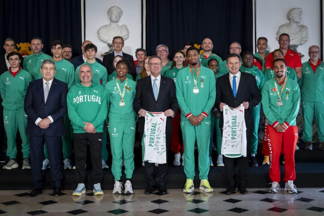 António José Seguro recebeu comitiva portuguesa em Belém