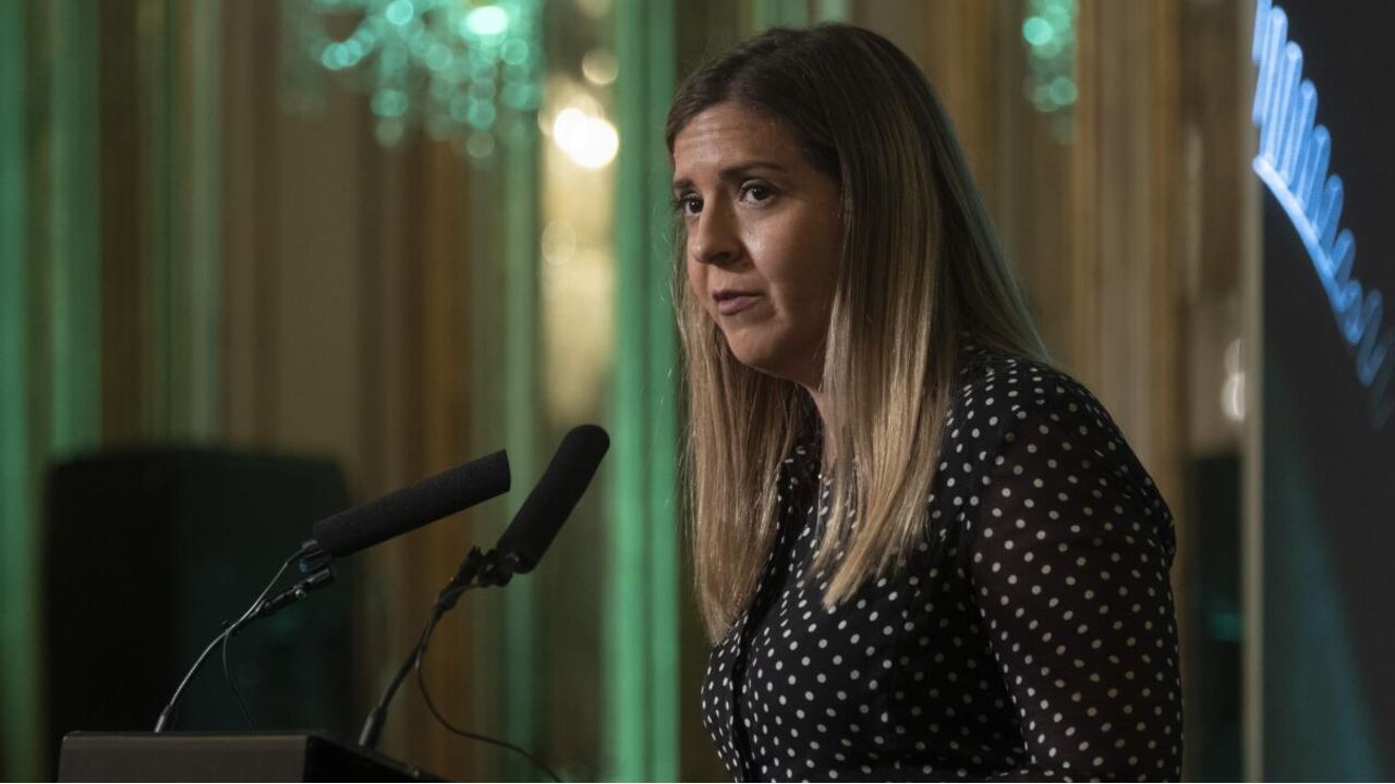 Margarida Balseiro Lopes, ministra da Cultura, Juventude e Desporto