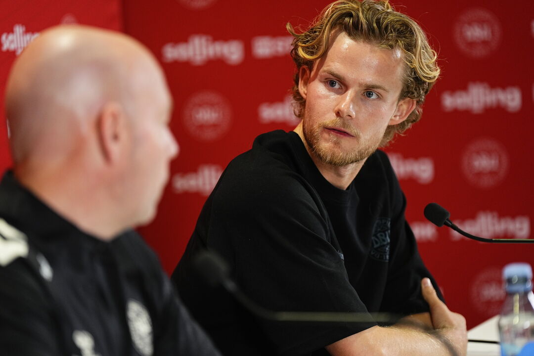 Morten Hjulmand antevê jogo da Dinamarca com a Macedónia