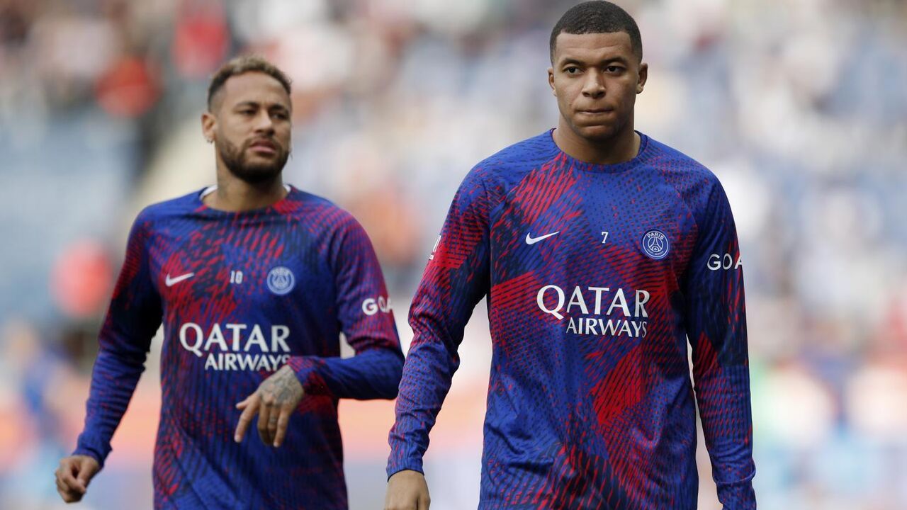 Neymar e Mbappé 