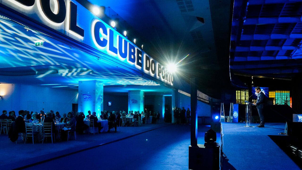 Cerimónia de entrega de Rosetas de Ouro do FC Porto, a 21 de abril