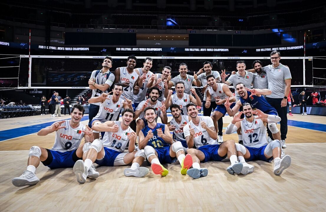 Equipa de voleibol de Portugal participa no campeonato mundial
