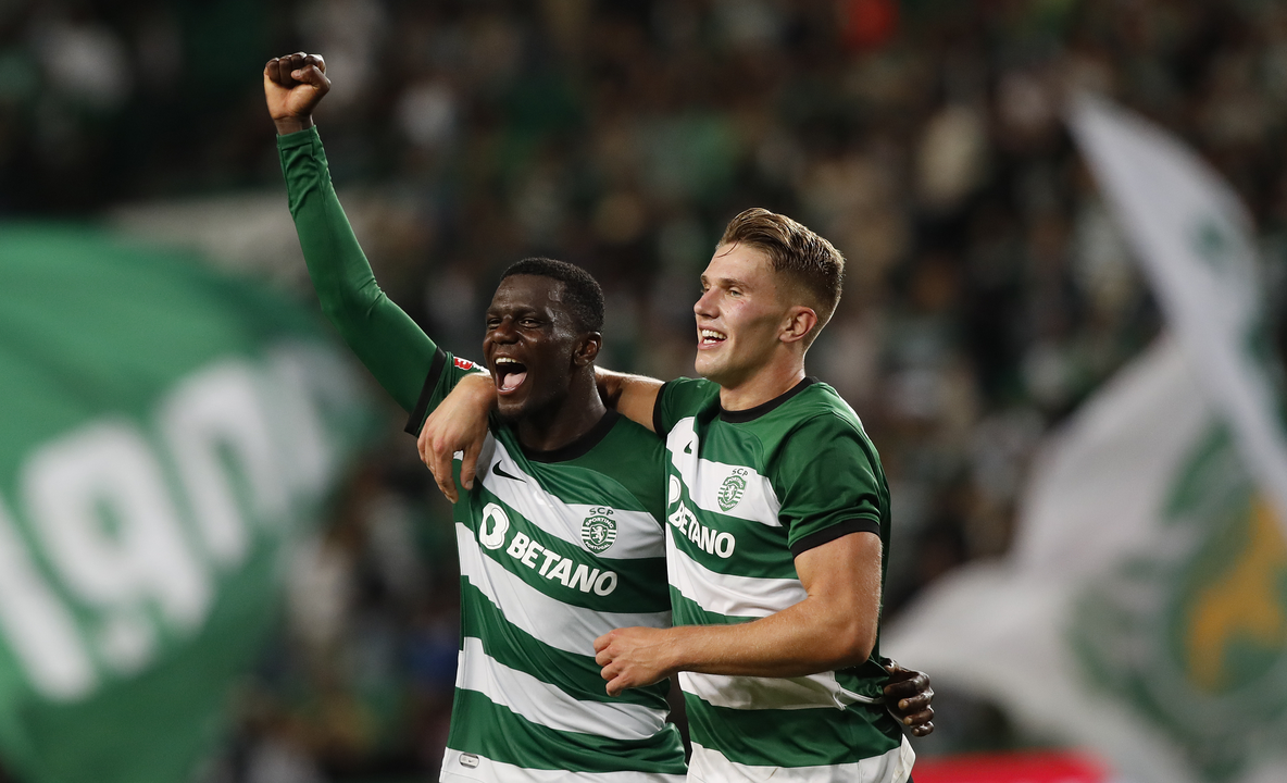 Diomande e Gyökeres fizeram 79 jogos oficiais juntos pelos verdes e brancos