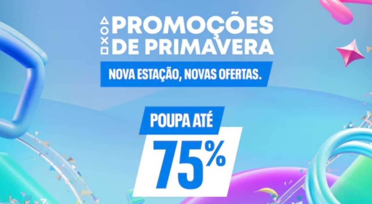 Promoções de Primavera na PS Store oferecem descontos até 75% em jogos como Astro Bot e EA Sports FC 26