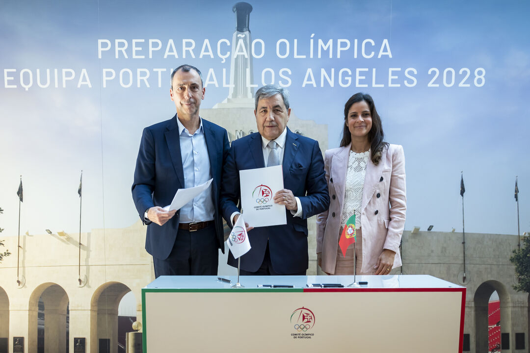 Miguel Fernandes, Fernando Gomes e Diana Gomes