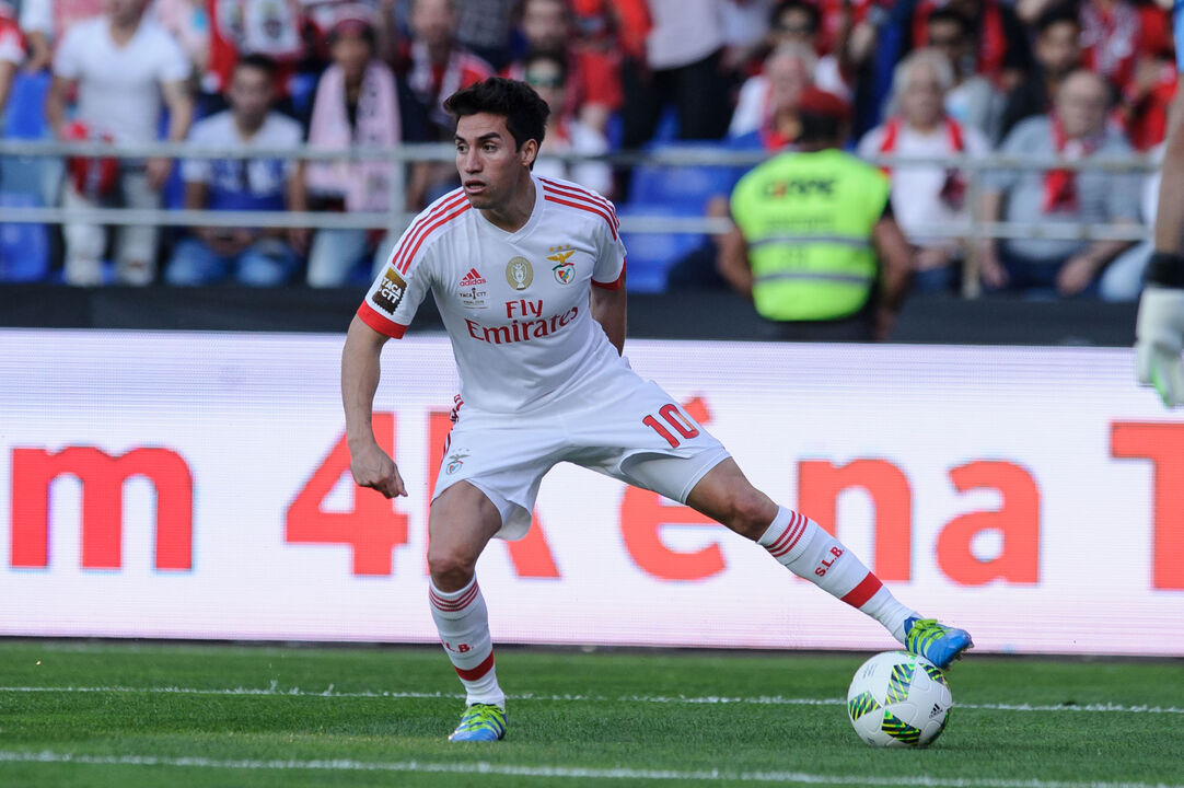 Nico Gaitán representou o Benfica entre 2010/11 e 2015/16