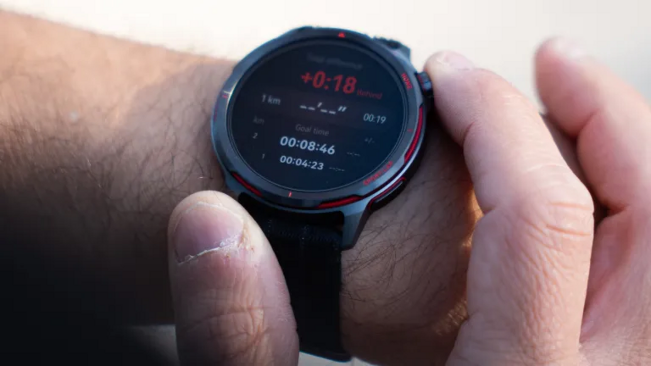 O ecrã que temos no ‘Modo Maratona’ com os parciais