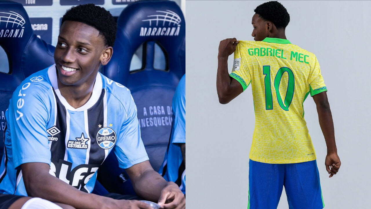 Mec é internacional sub-17 pelo Brasil, mas nesta pausa foi chamado aos sub-20