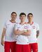 Bednarek, Kiwior e Pietuszewski divulgam juntos pela seleção da Polónia