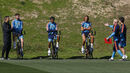 O treino da seleção espanhola