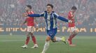 Pietuszewski festeja golo apontado ao Benfica