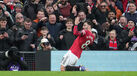 Bruno Fernandes a celebrar um golo pelo Manchester United