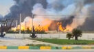 Vídeo mostra incêndio de grandes dimensões após ataque a campo de gás natural de no Irão
