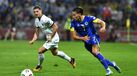 Dedic em ação pela seleção da Bósnia-Herzegovina