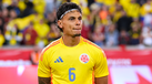 Richard Ríos com a camisola da seleção colombiana