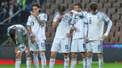Jogadores italianos devastados depois de serem eliminados pela Bósnia