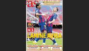 «Lamine avisa» na capa do 'As'
