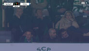 Mathieu em Alvalade a ver o Sporting-FC Porto