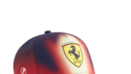 Boné Ferrari GP China com logótipos PUMA e Unicredit