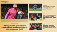 'Gazzetta dello Sport' deixa a pergunta retórica: 'Inter, viste o Sporting?'. Recorde-se que os nerazzurri caíram aos pés do Bodo no playoff da Champions