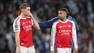 Gyökeres depois da derrota do Arsenal com o Manchester City, na final da Taça da Liga inglesa