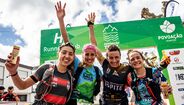 Atletas celebram no Povoação Trail, prova da Taça de Portugal de trail running nos Açores