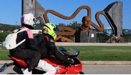 Escultura junto ao Autódromo Internacional do Algarve homenageia fundador Paulo Pinheiro